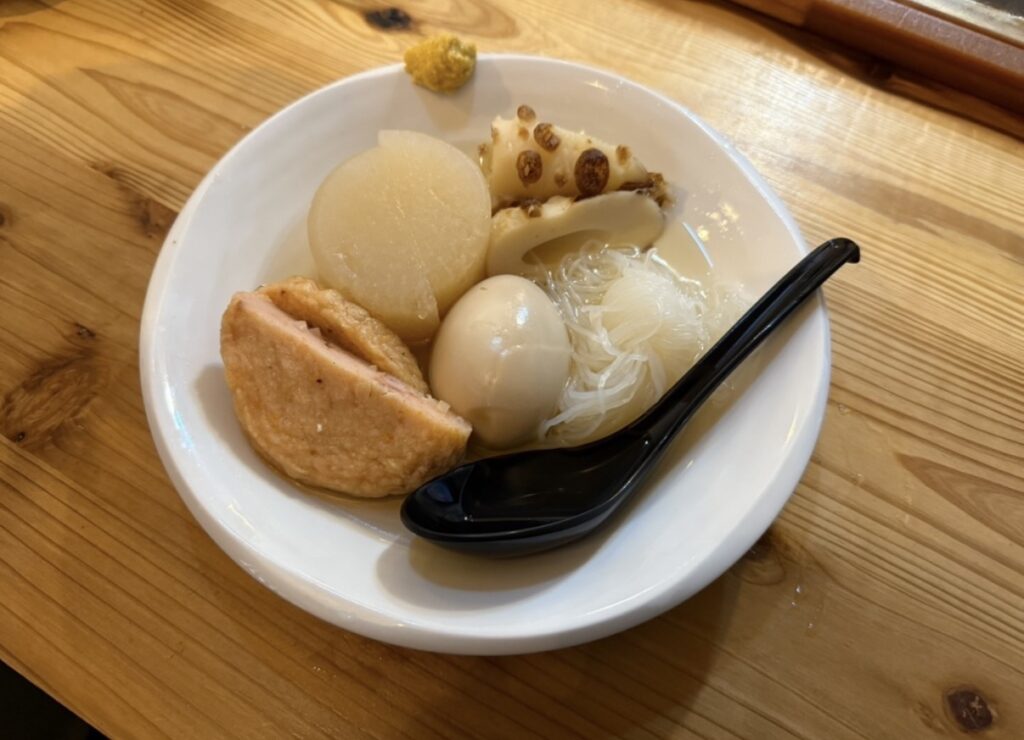 かしわ 西新宿店のおでん