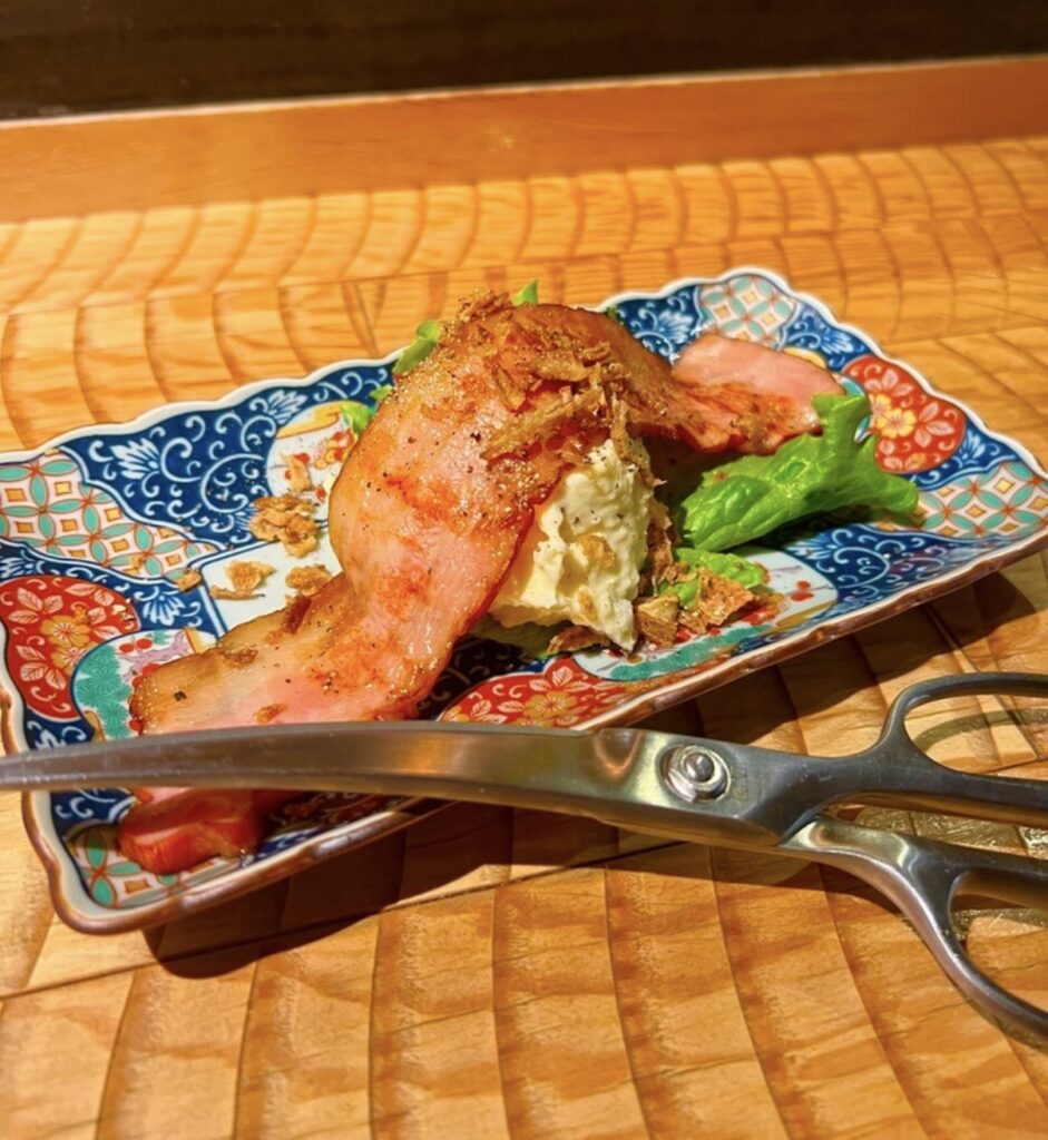 スタンドクラシックの燻煙ベーコンポテトサラダ