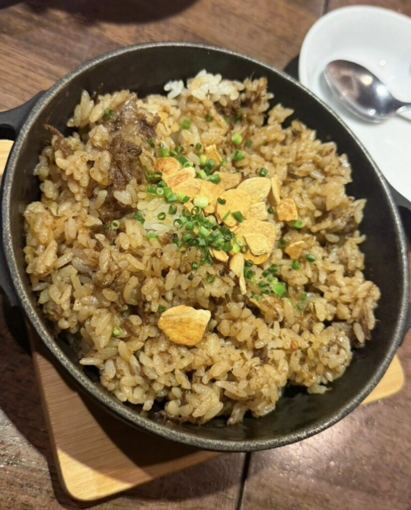 和牛食堂 waigayaの和牛ガーリックライス
